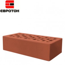 Лицевой кирпич Евротон красный 