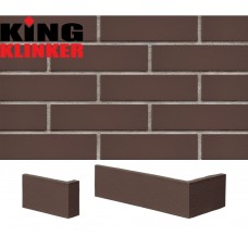 Клинкерная плитка Кинг Клинкер коричневый цвет (natural brown 03)
